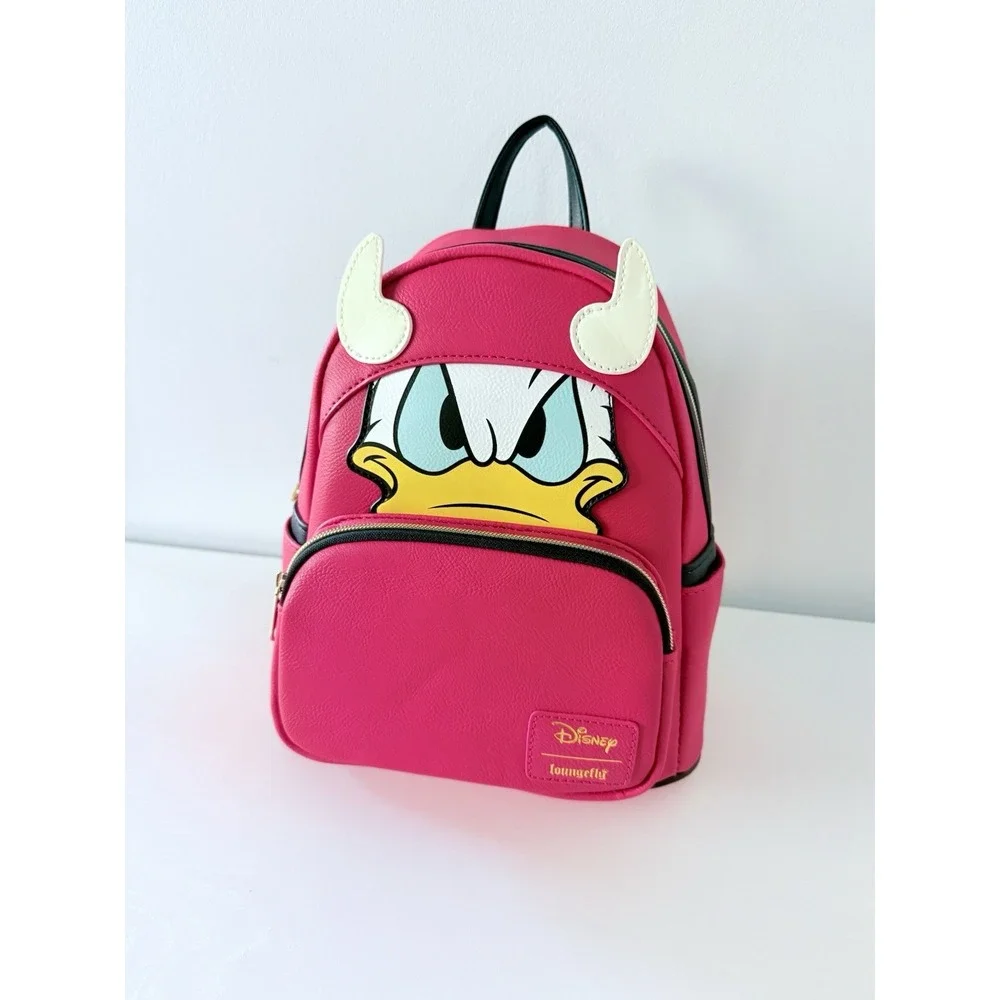 Loungelfy Disney Donald Duck Devil‎ Donald Cosplay Mini-Backpack IN-HAND